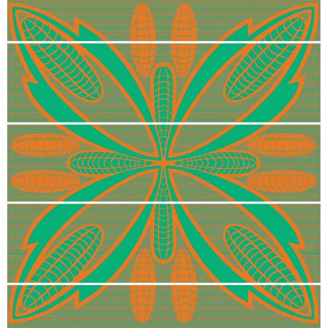 Seanamarena - Poone | Emerald/Yolk/Natural