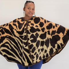 Wearing Cape - Safari Park | Black/Desert