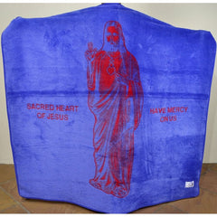 Church Blanket - Mercy (Sacred Heart) | Electric/Cherry