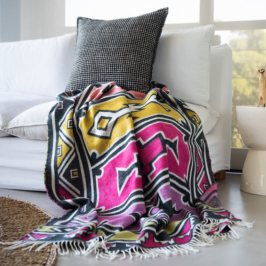 Ndebele - Art | Cerise/Radiant Orchid