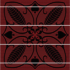 Khotso - Ntjhe Poone | Black/Scarlet/Natural.