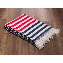 Melody - Border Stripe | Navy/Red