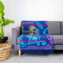 Basotho | Navy / Aquamarine