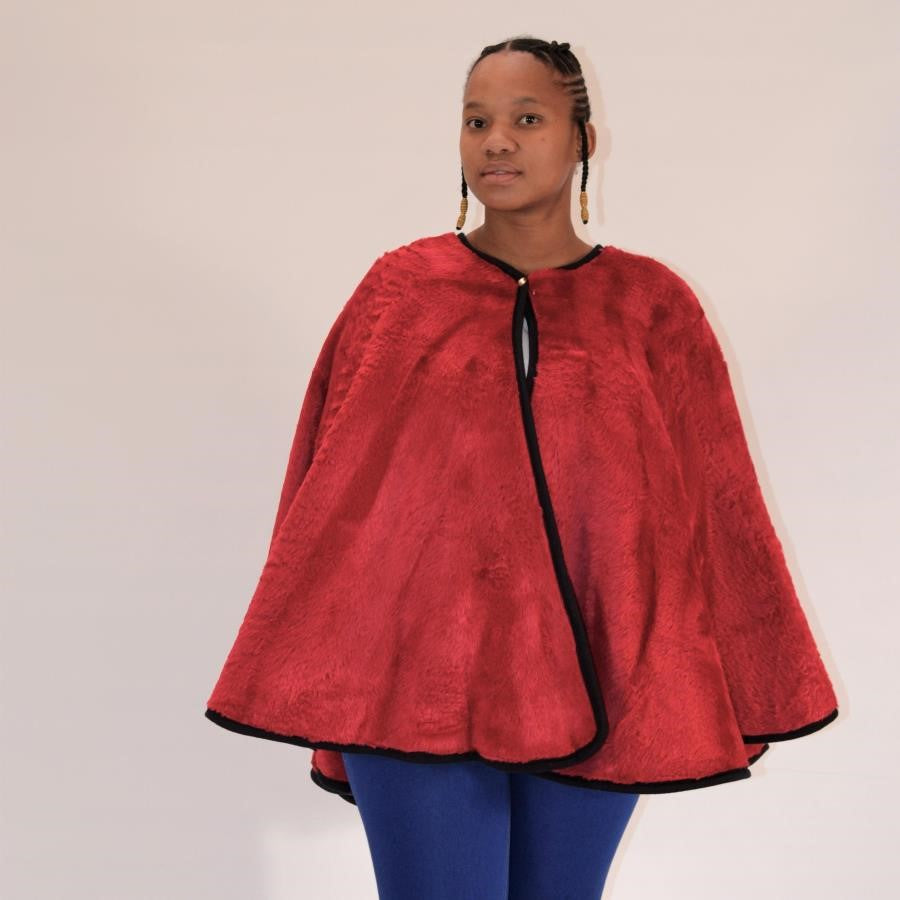 Wearing Cape - Plain Cherry