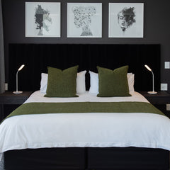 Chenille Runner - Plain | Hunter